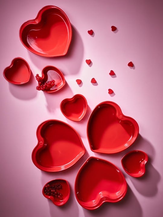 PEUGEOT Appolia For You Individual Ceramic Heart Dishes - Thumbnail 5