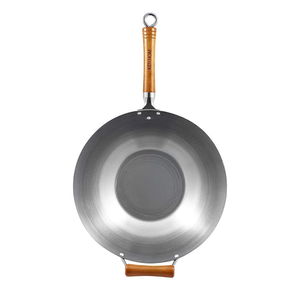 Ken Hom Excellence Carbon Steel Wok 14" - Thumbnail 5