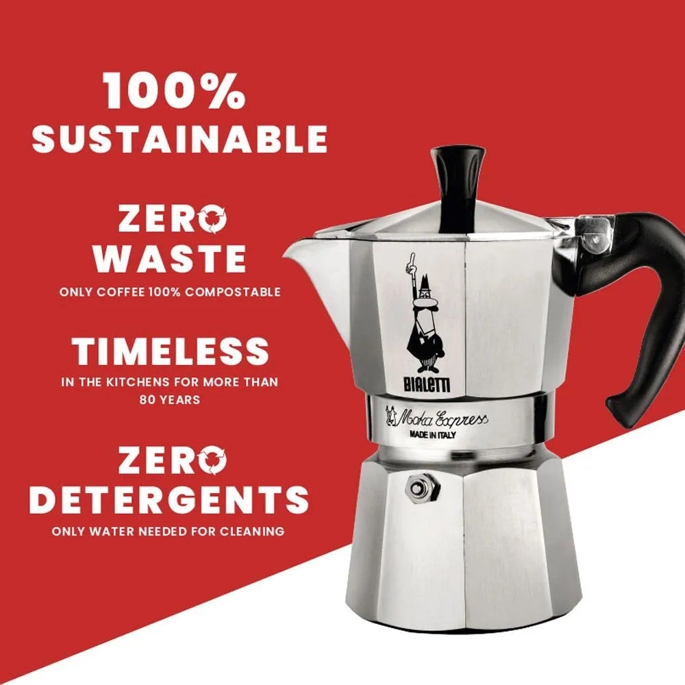 BIALETTI Moka Express - 9 Cups | Lifetime Kitchen