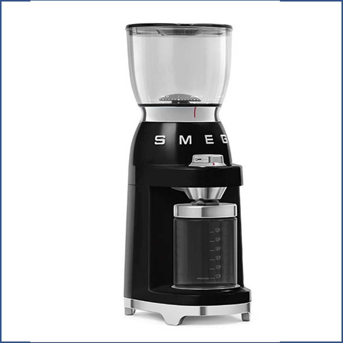 How to use the SMEG CGF01 coffee grinder 