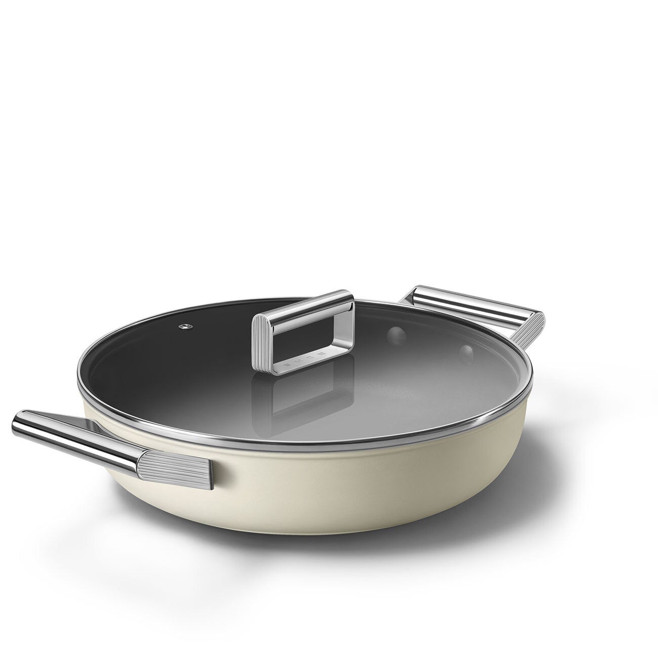 Smeg 11 Fry Pan - Cream