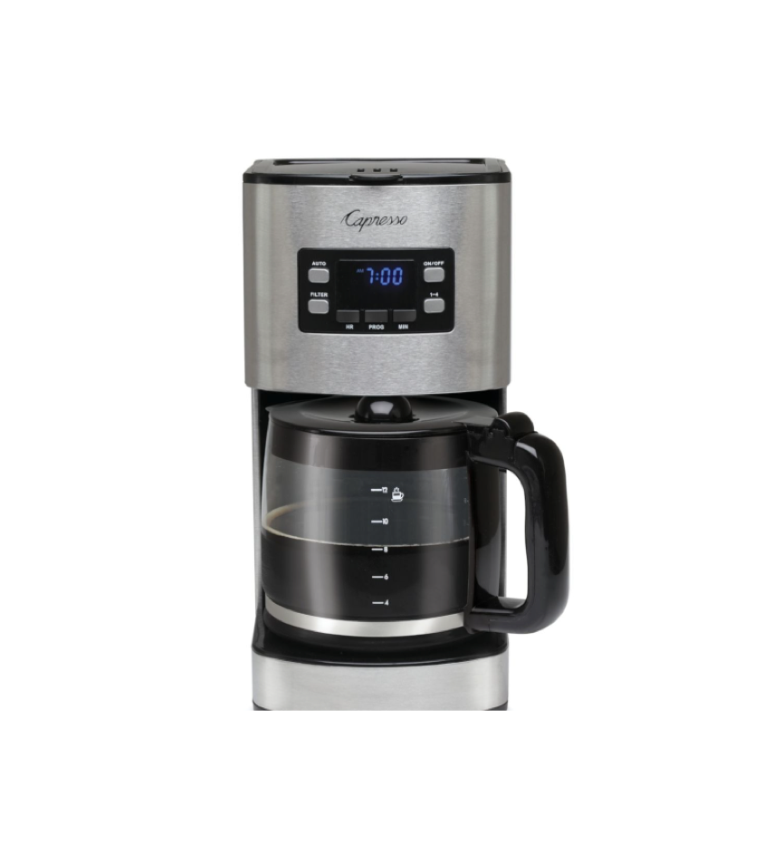 CAPRESSO SG300 12cup Stainless Steel Coffee Machine Lifetime Kitchen