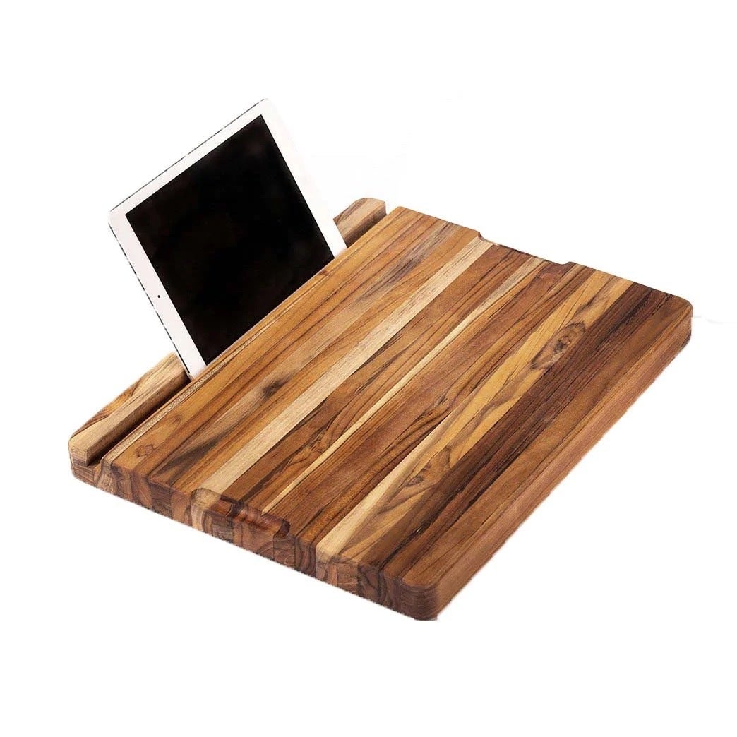 Teakhaus Smart Collection Edge Grain Cutting Carving Board Teakhaus Smart Collection Edge Grain Cutting Carving Board