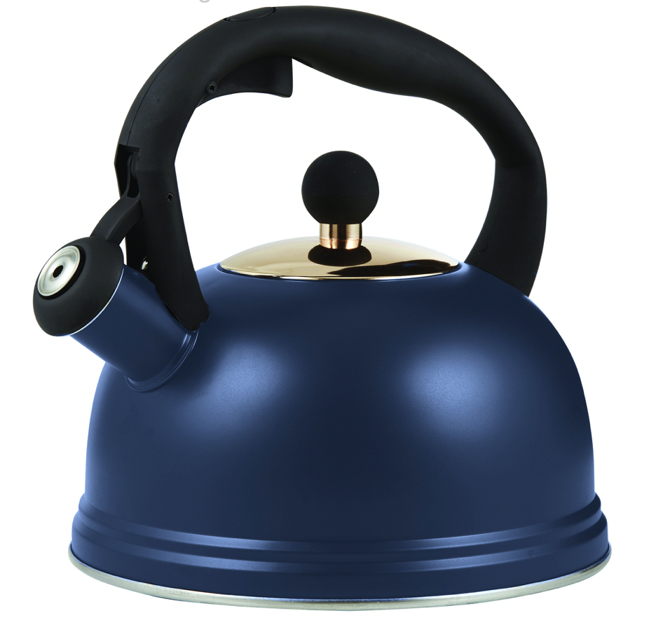 TYPHOON Otto Navy Blue Stove Top Kettle | Lifetime Kitchen