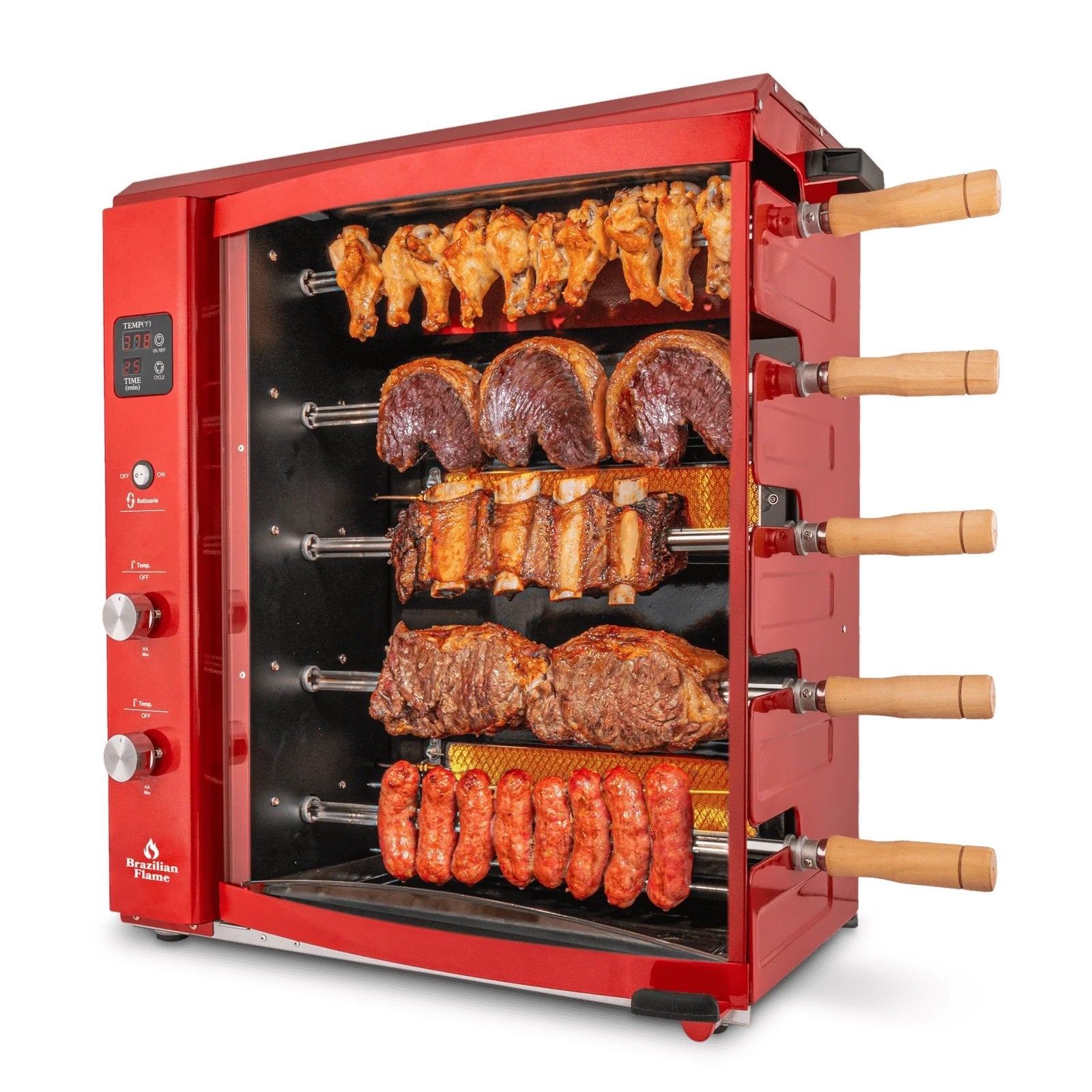 Gas 2024 rotisserie grill