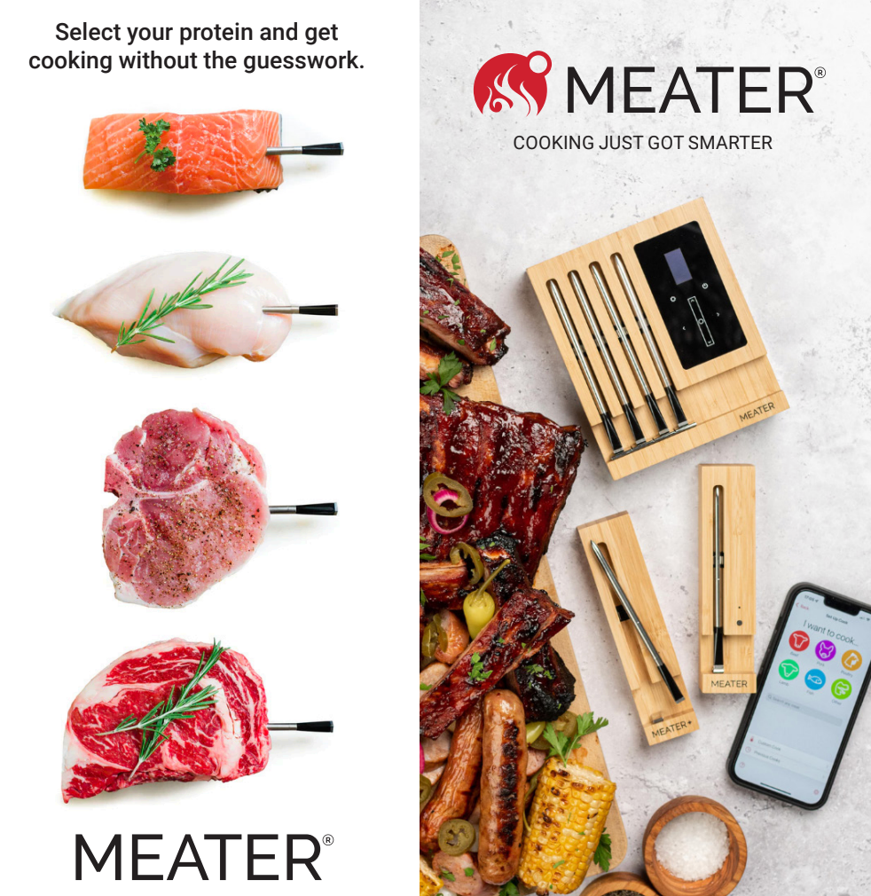 MEATER® Plus With Bluetooth® Repeater - Premium WiFi Smart Meat