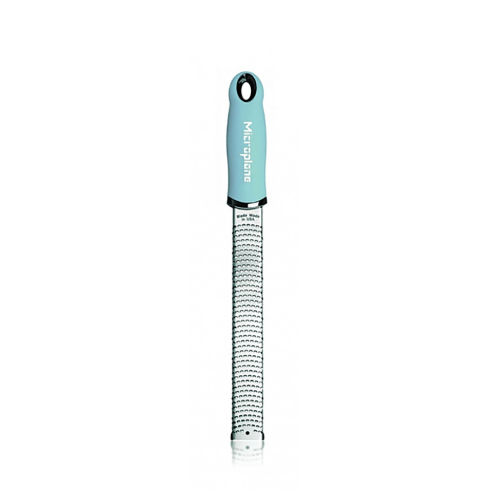 MICROPLANE Premium Classic Zester Tool - Purist Blue | Lifetime Kitchen